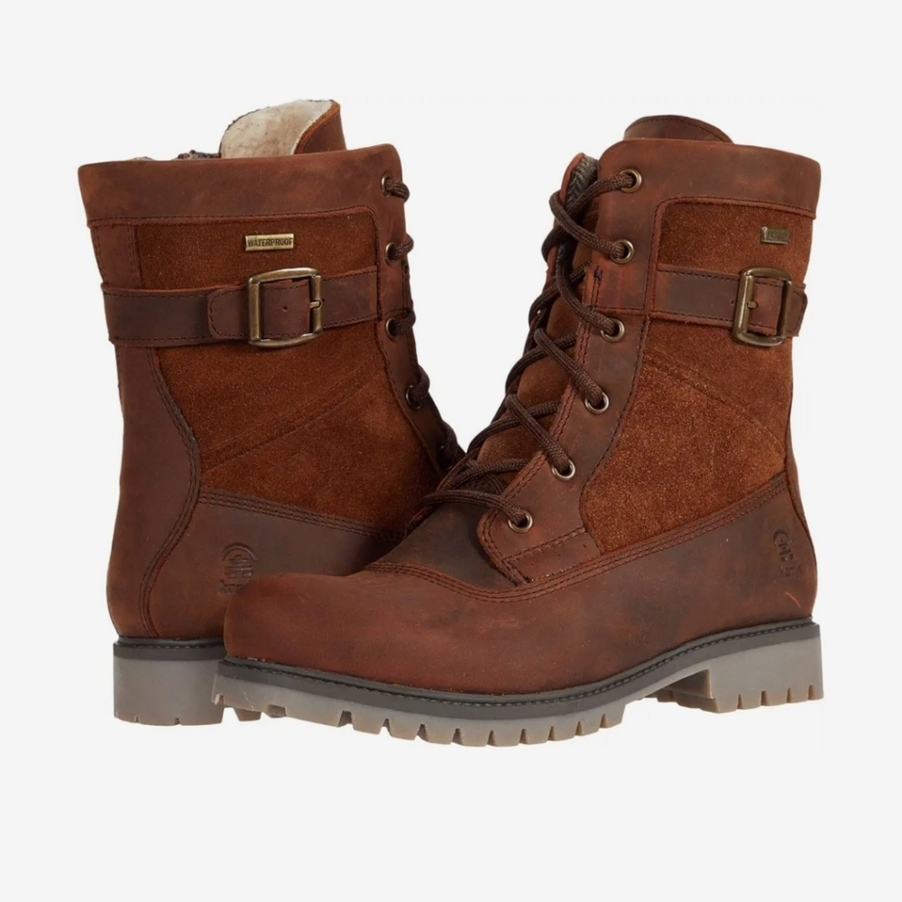 Kamik Rogue Mid Winter Boot Cognac Size 8